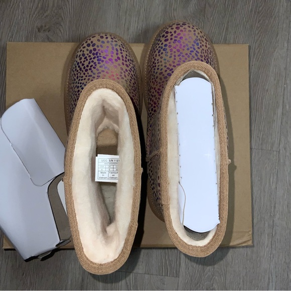 UGG Shoes New Ugg Classic Ii Spots Boots Chestnut Sparkle Suede